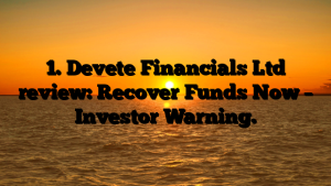 Devete Financials Ltd