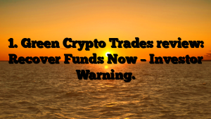 Green Crypto Trades