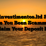 Apexinvestimentos.ltd Scam : Have You Been Scammed ? Reclaim Your Deposit Here