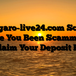 Lefigaro-live24.com Scam : Have You Been Scammed ? Reclaim Your Deposit Here