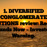 1. DIVERSIFIED CONGLOMERATE SOLUTIONS review: Recover Funds Now – Investor Warning.