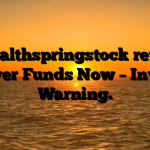 1. Wealthspringstock review: Recover Funds Now – Investor Warning.