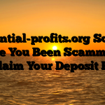 Essential-profits.org Scam : Have You Been Scammed ? Reclaim Your Deposit Here