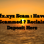 Vinsfx.xyz Scam : Have You Been Scammed ? Reclaim Your Deposit Here