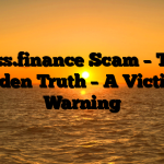 Crss.finance Scam – The Hidden Truth – A Victim’s Warning