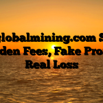 1. Gxglobalmining.com Scam ; Hidden Fees, Fake Profits, Real Loss