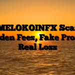 1. MELOKOINFX Scam ; Hidden Fees, Fake Profits, Real Loss