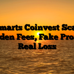 1. Smarts Coinvest Scam ; Hidden Fees, Fake Profits, Real Loss