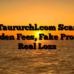 1. Taururchl.com Scam ; Hidden Fees, Fake Profits, Real Loss