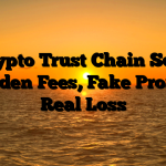 1. Crypto Trust Chain Scam ; Hidden Fees, Fake Profits, Real Loss