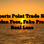 1. Experts Point Trade Scam ; Hidden Fees, Fake Profits, Real Loss