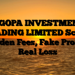 1. GOPA INVESTMENT TRADING LIMITED Scam ; Hidden Fees, Fake Profits, Real Loss