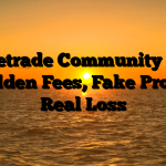 1. Livetrade Community Scam ; Hidden Fees, Fake Profits, Real Loss