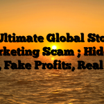 1. Ultimate Global Stock Marketing Scam ; Hidden Fees, Fake Profits, Real Loss