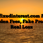 1. Db-fixedinterest.com Scam ; Hidden Fees, Fake Profits, Real Loss