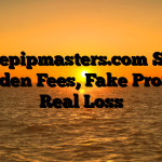 1. Elitepipmasters.com Scam ; Hidden Fees, Fake Profits, Real Loss