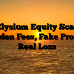 1. Elysium Equity Scam ; Hidden Fees, Fake Profits, Real Loss