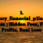 1. Hanbury_financial_p1lanning Scam ; Hidden Fees, Fake Profits, Real Loss