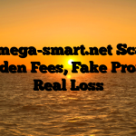 1. Omega-smart.net Scam ; Hidden Fees, Fake Profits, Real Loss