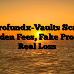 1. Profundx-Vaults Scam ; Hidden Fees, Fake Profits, Real Loss