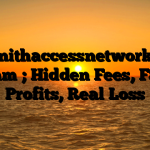 1. Zenithaccessnetwork.com Scam ; Hidden Fees, Fake Profits, Real Loss