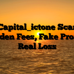 1. Capital_ictone Scam ; Hidden Fees, Fake Profits, Real Loss