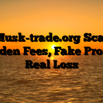 1. Musk-trade.org Scam ; Hidden Fees, Fake Profits, Real Loss