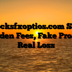 1. Stocksfxoptios.com Scam ; Hidden Fees, Fake Profits, Real Loss