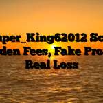 1. Super_King62012 Scam ; Hidden Fees, Fake Profits, Real Loss