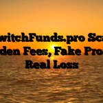 1. SwitchFunds.pro Scam ; Hidden Fees, Fake Profits, Real Loss